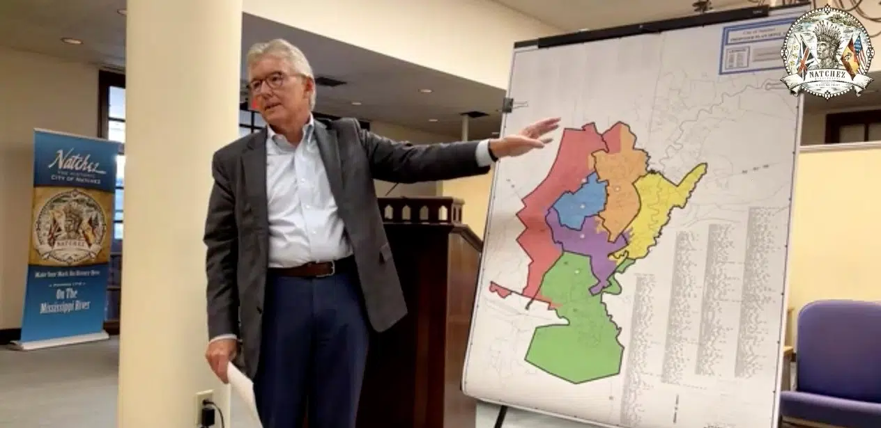 Natchez aldermen have new wards drafted