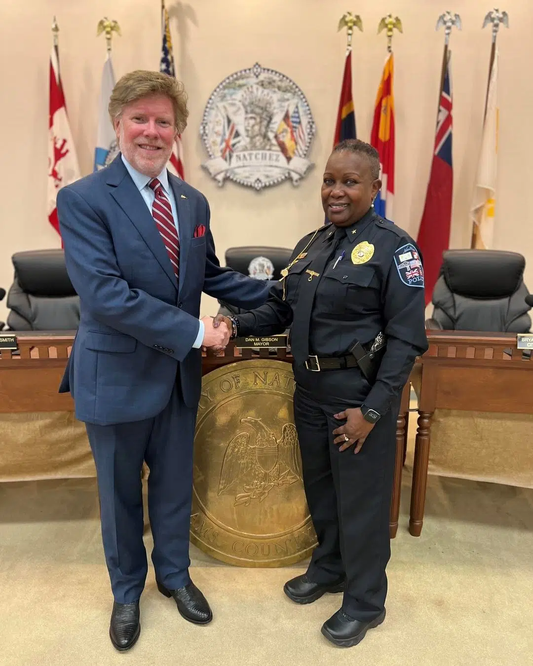 Natchez aldermen confirm Green as city's first female police chief