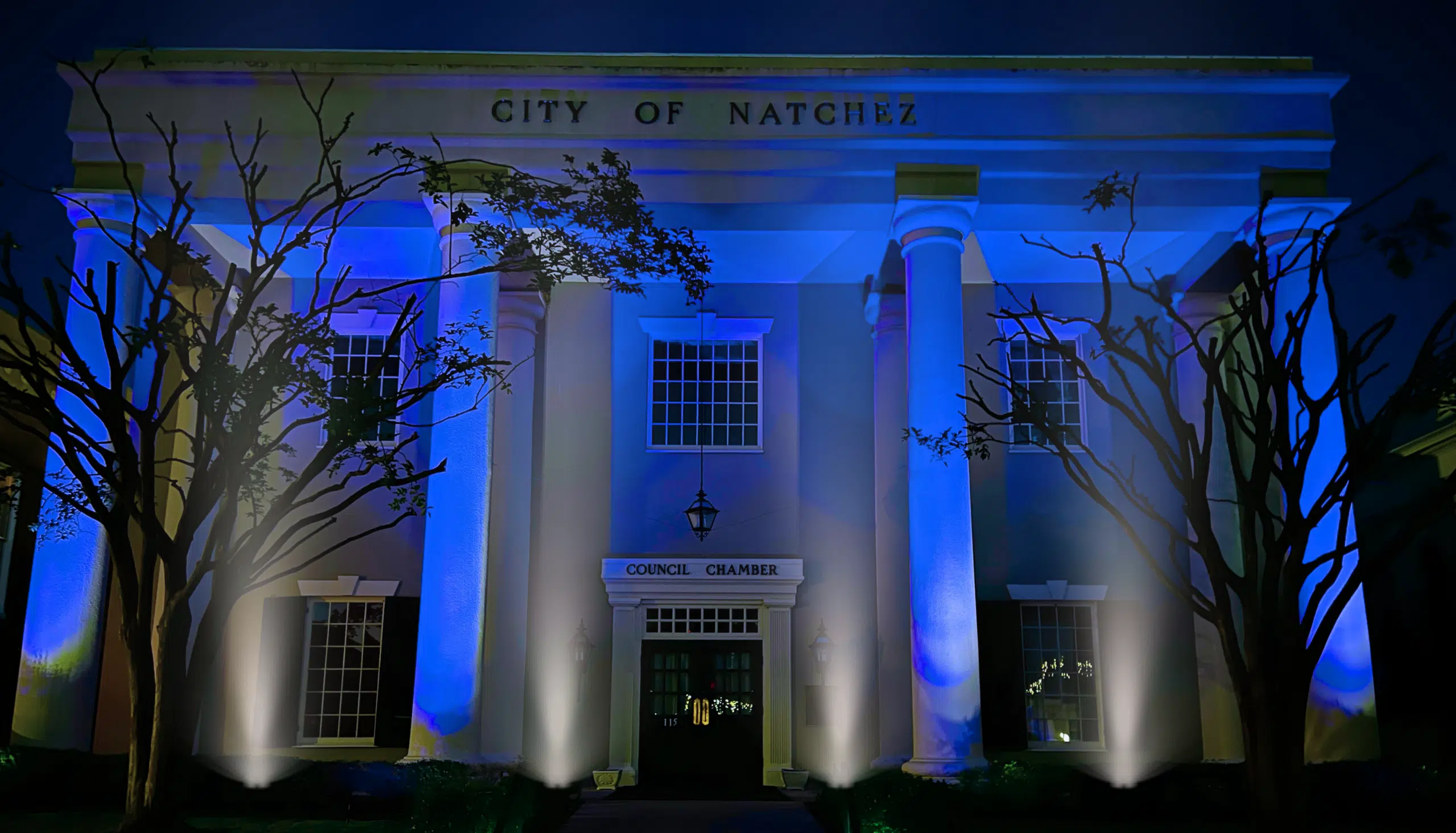 75TH ANNIVERSARY OF ISRAELI INDEPENDENCE LIGHTING IN NATCHEZ