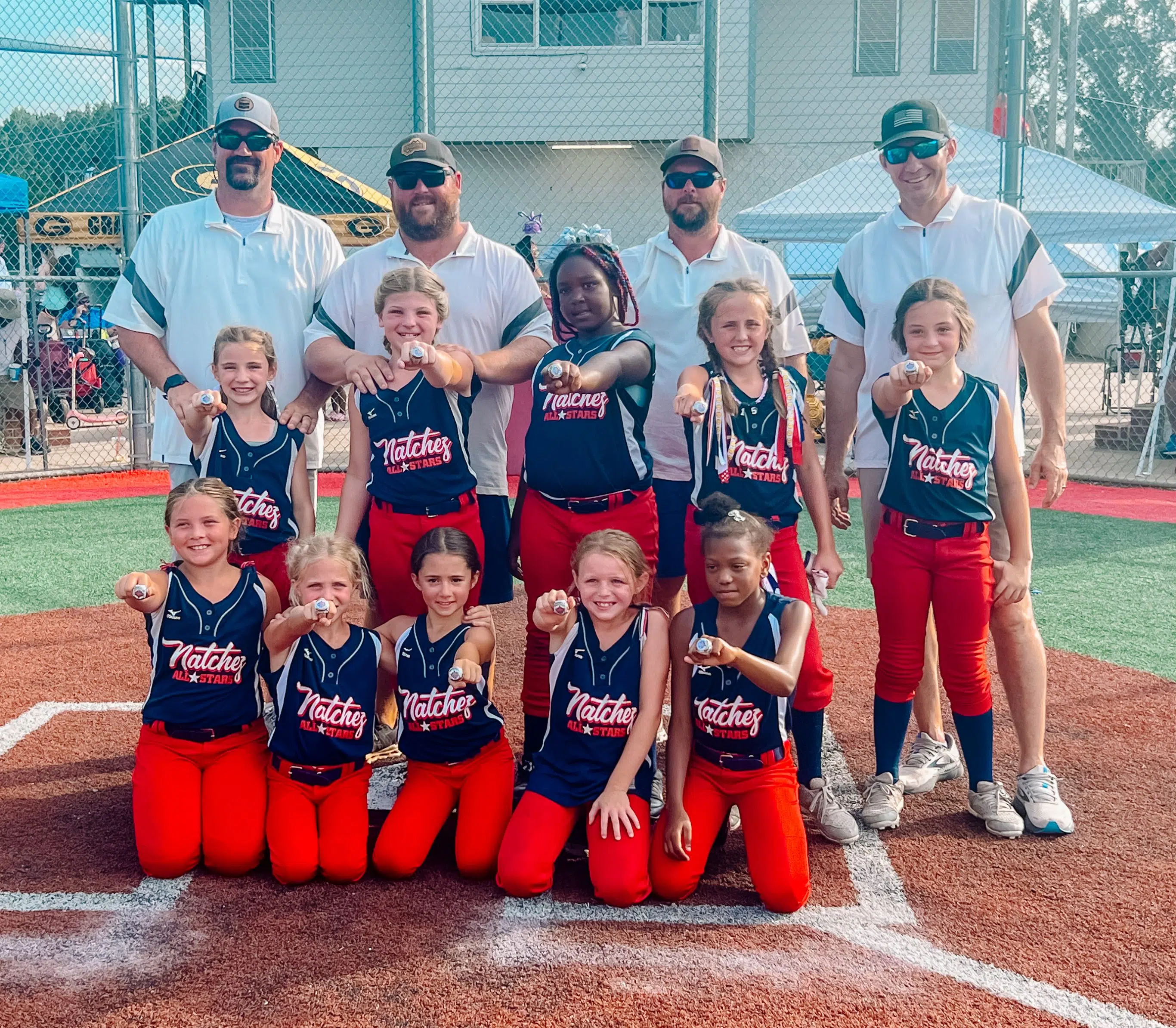 Natchez Girls 8U All Stars take 3rd in State Tournament