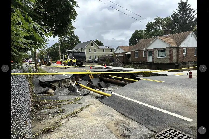 Heavy rain brings flash flooding to parts of Massachusetts and Rhode Island