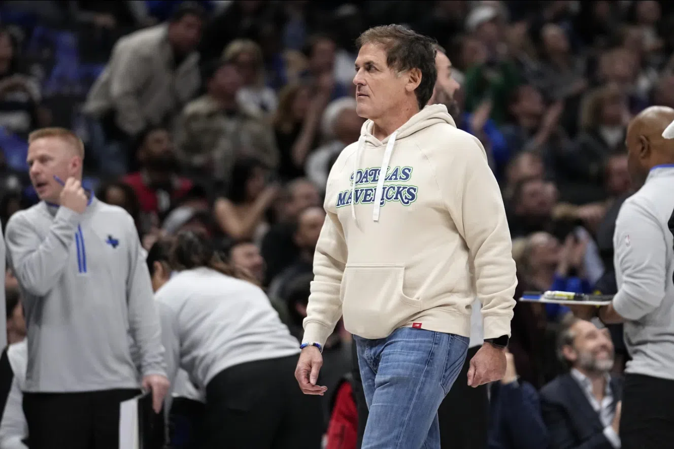 Mark Cuban working on $3.5B sale of Dallas Mavericks to Sands casino family, AP source says