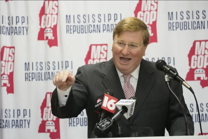 Republican Tate Reeves inaugurated for second term as Mississippi governor