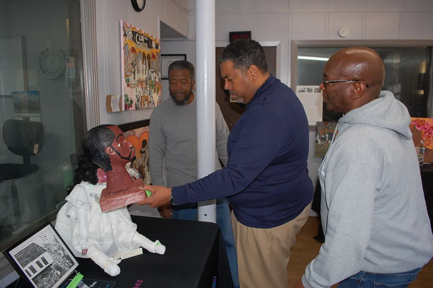 Natchez Black History Month Art on display at WTYJ