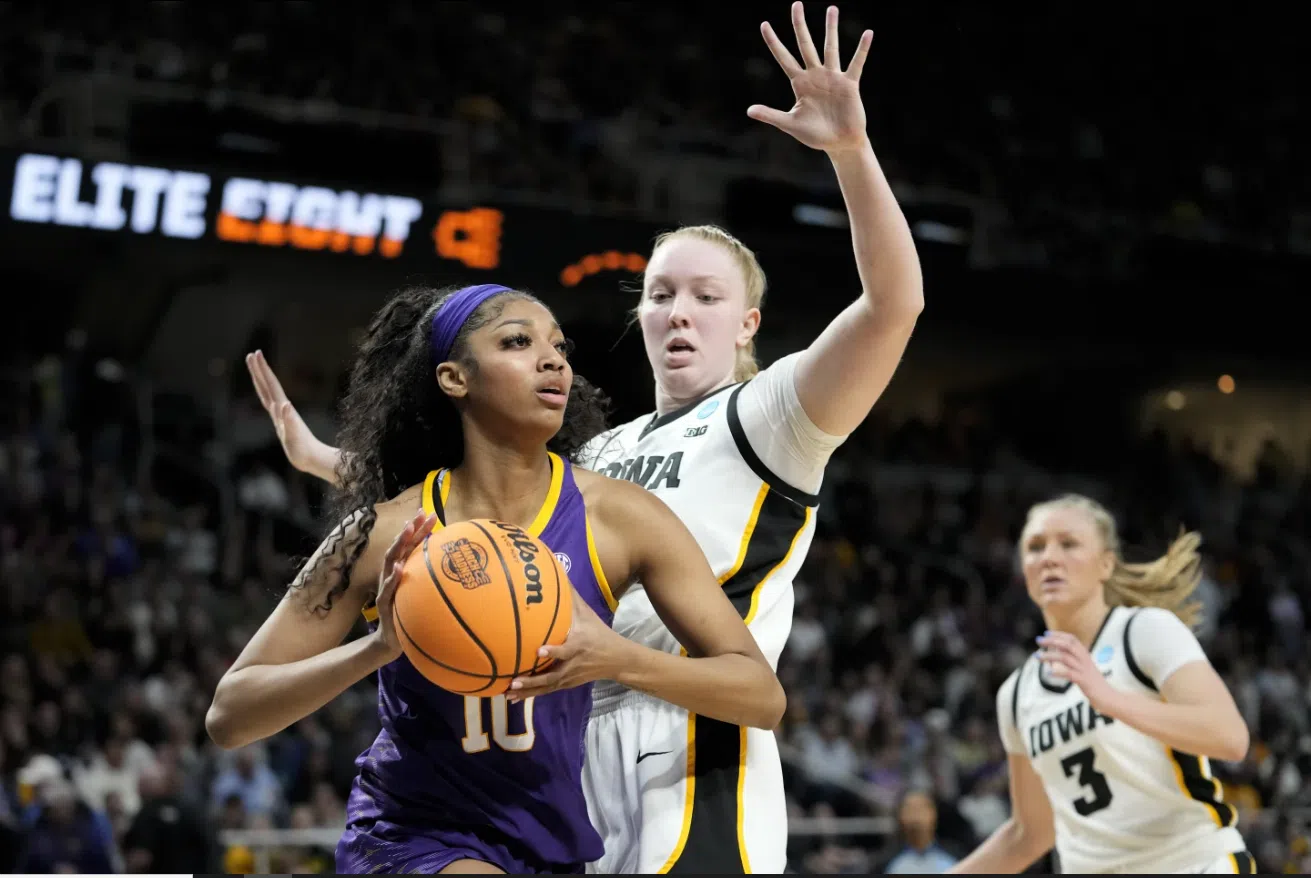 12.3 million: Iowa's victory over LSU is the most-watched women's college basketball game on record