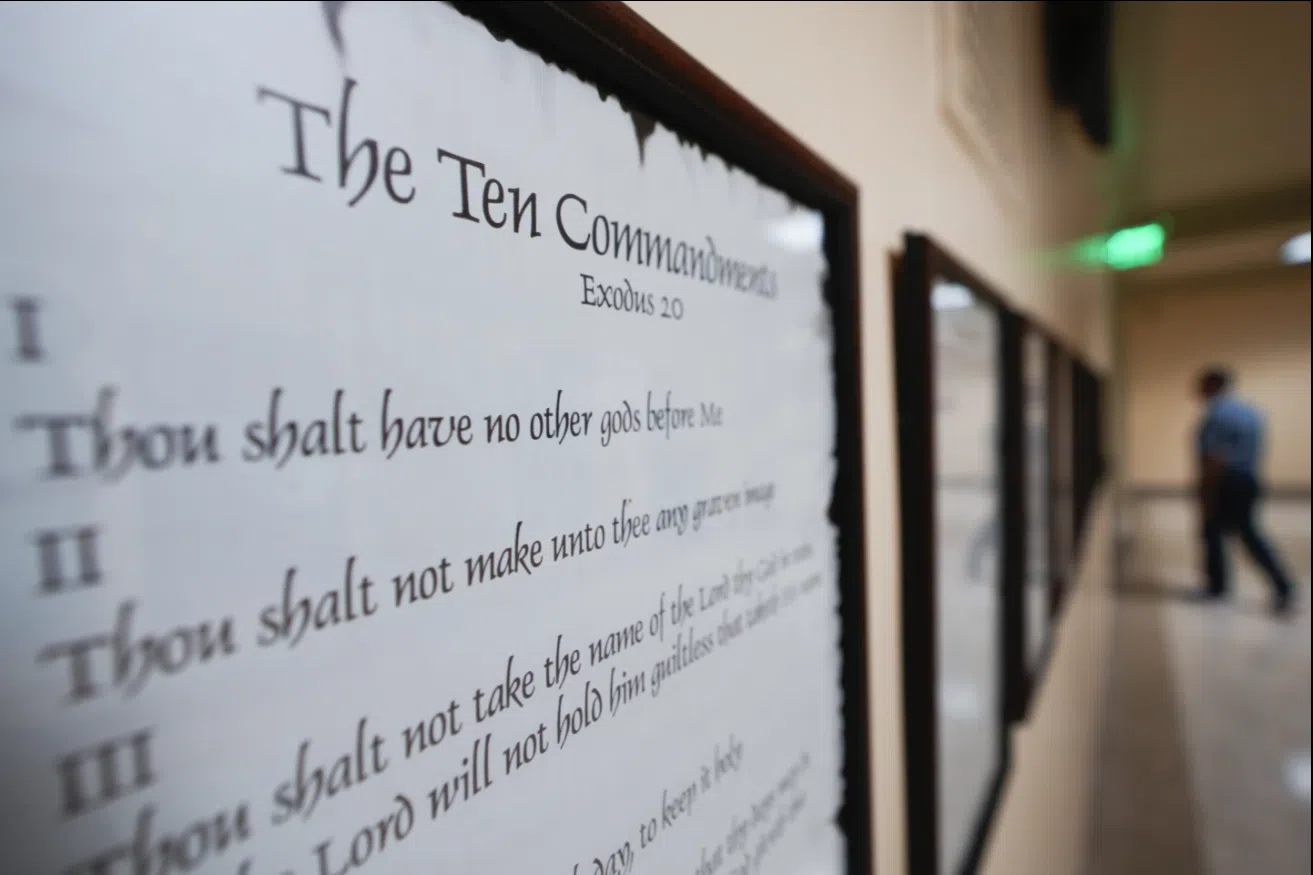 Federal judge blocks Louisiana law that requires classrooms to display Ten Commandments