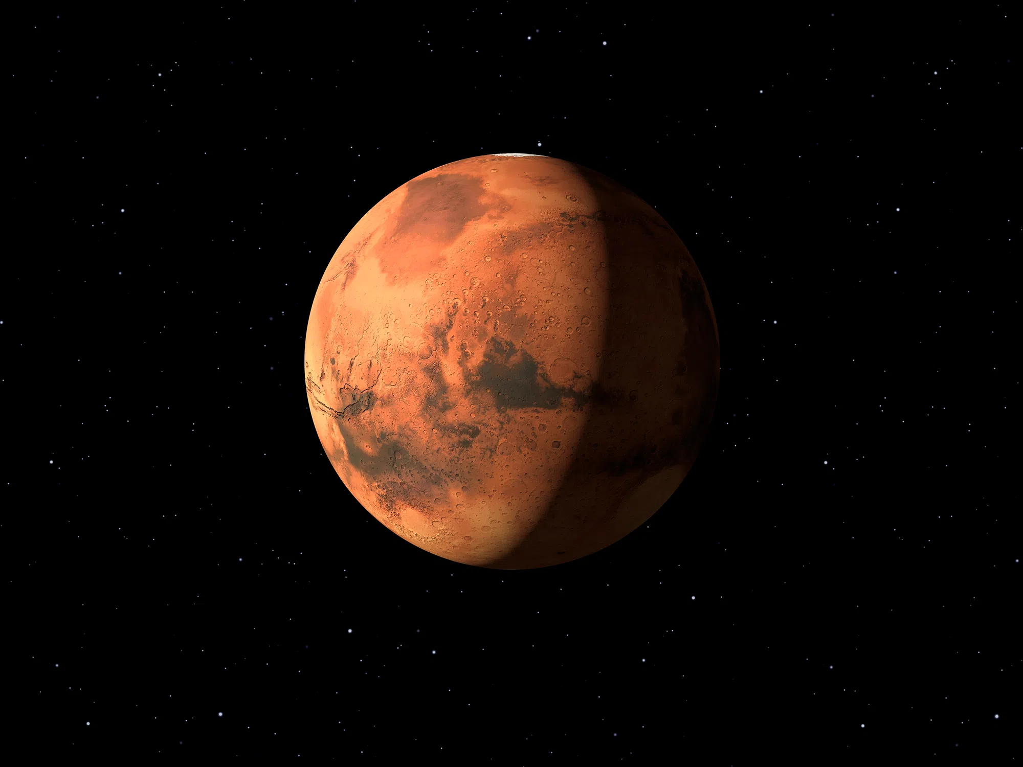 New Mars study suggests an ocean's worth of water may be hiding beneath the red dusty surface
