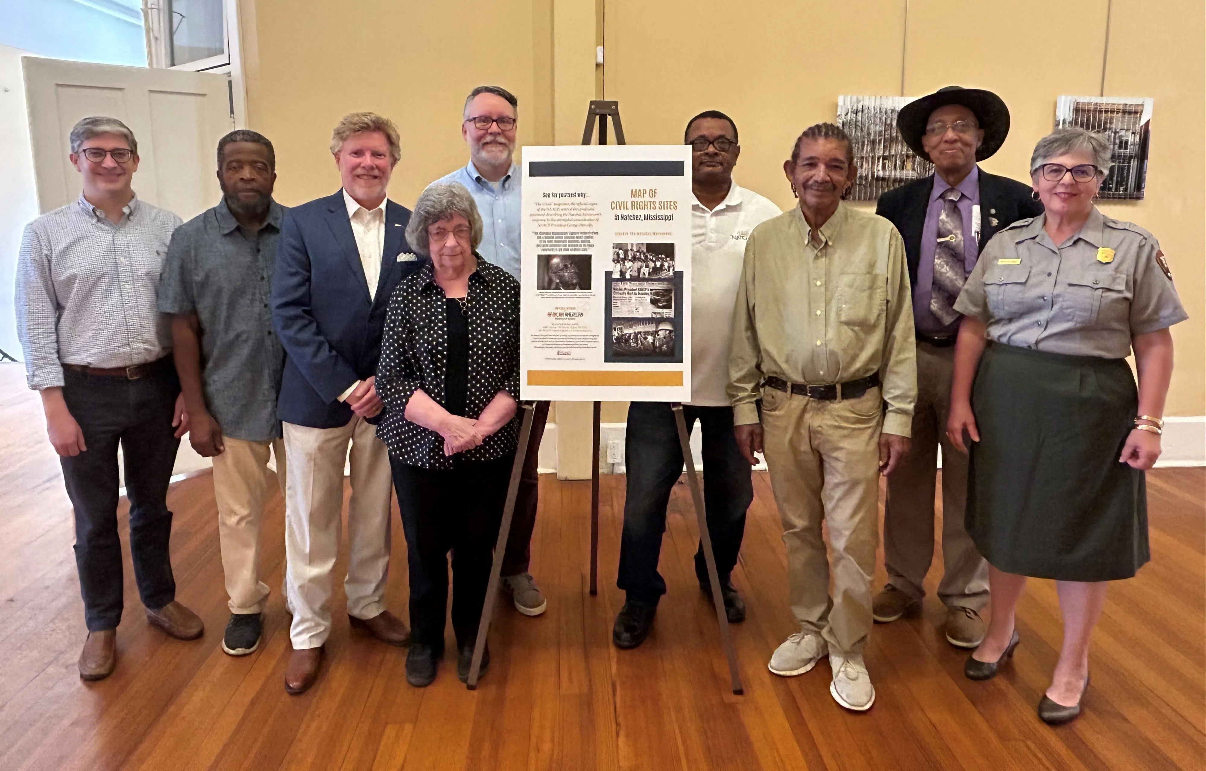 NAPAC museum announces publication of 'Map of Civil Rights Sites in Natchez'