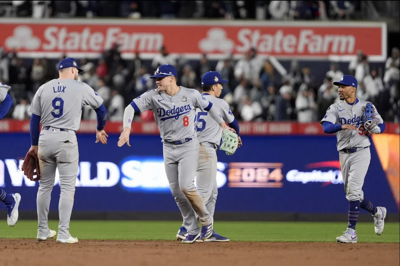 Freeman and Buehler lead Dodgers past slumping Yankees 4-2 for 3-0 advantage in World Series