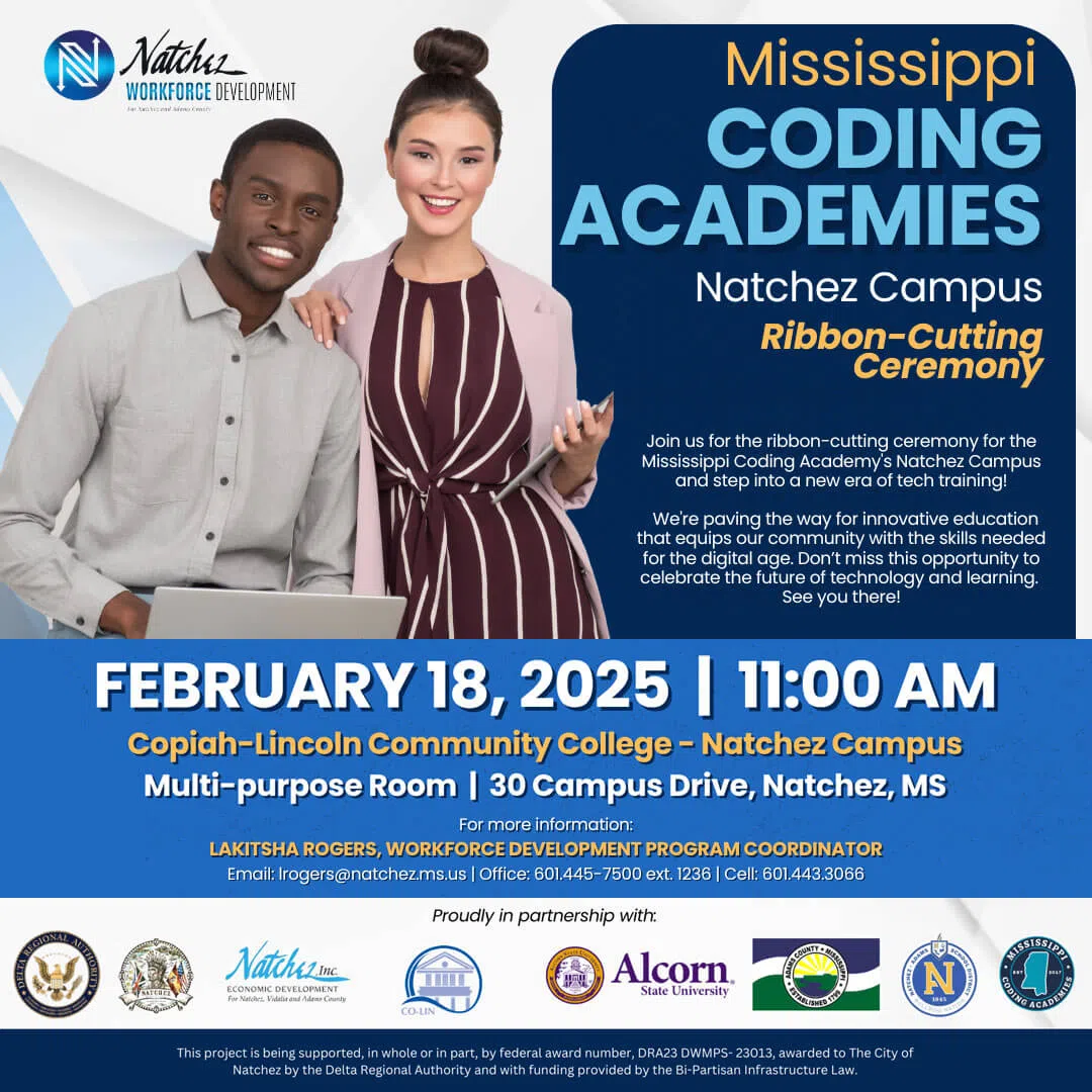 Miss-Lou Coding Academy Launches in Natchez