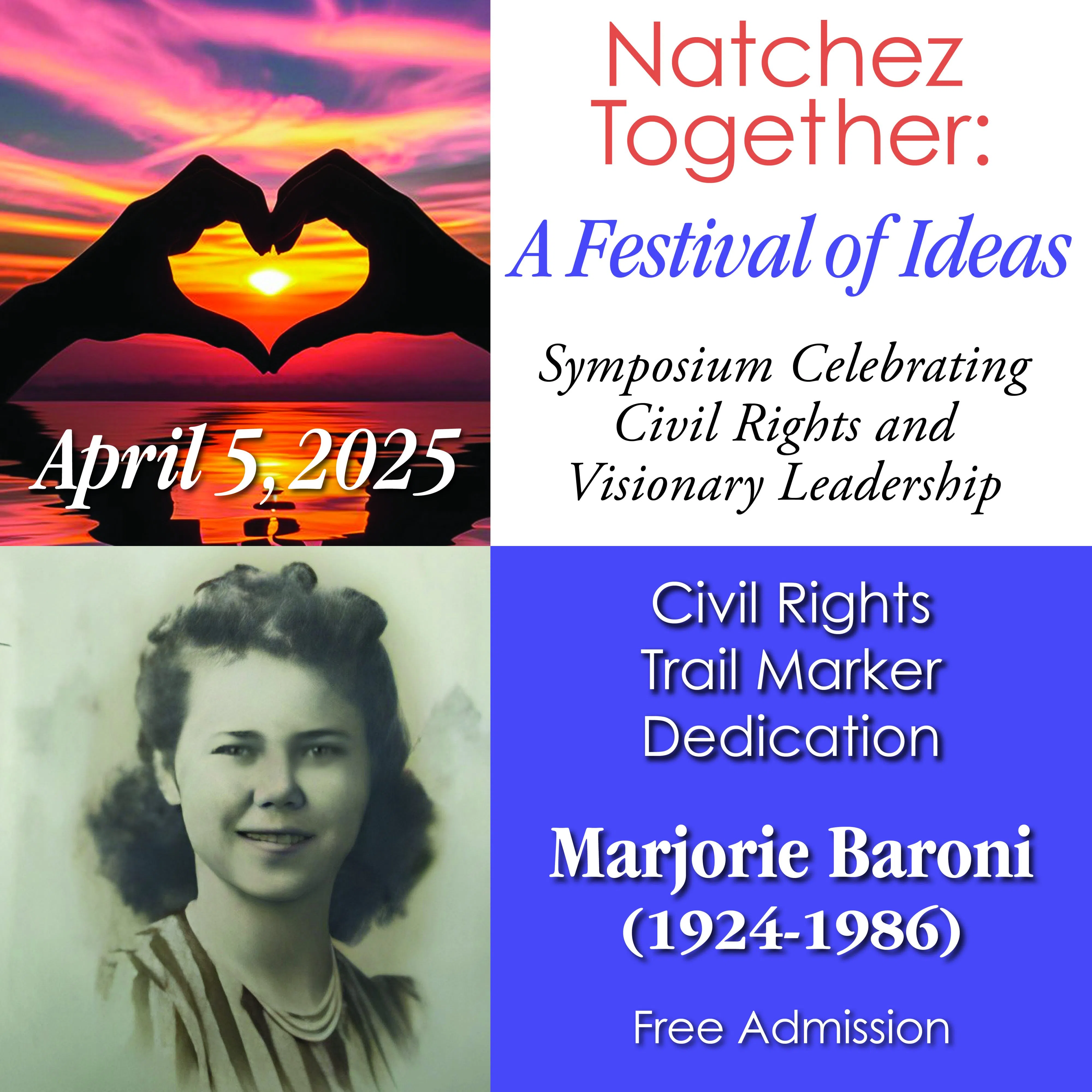 "Natchez Together: A Festival of Ideas" Celebrates Civil Rights, Community, and Visionary Leadership