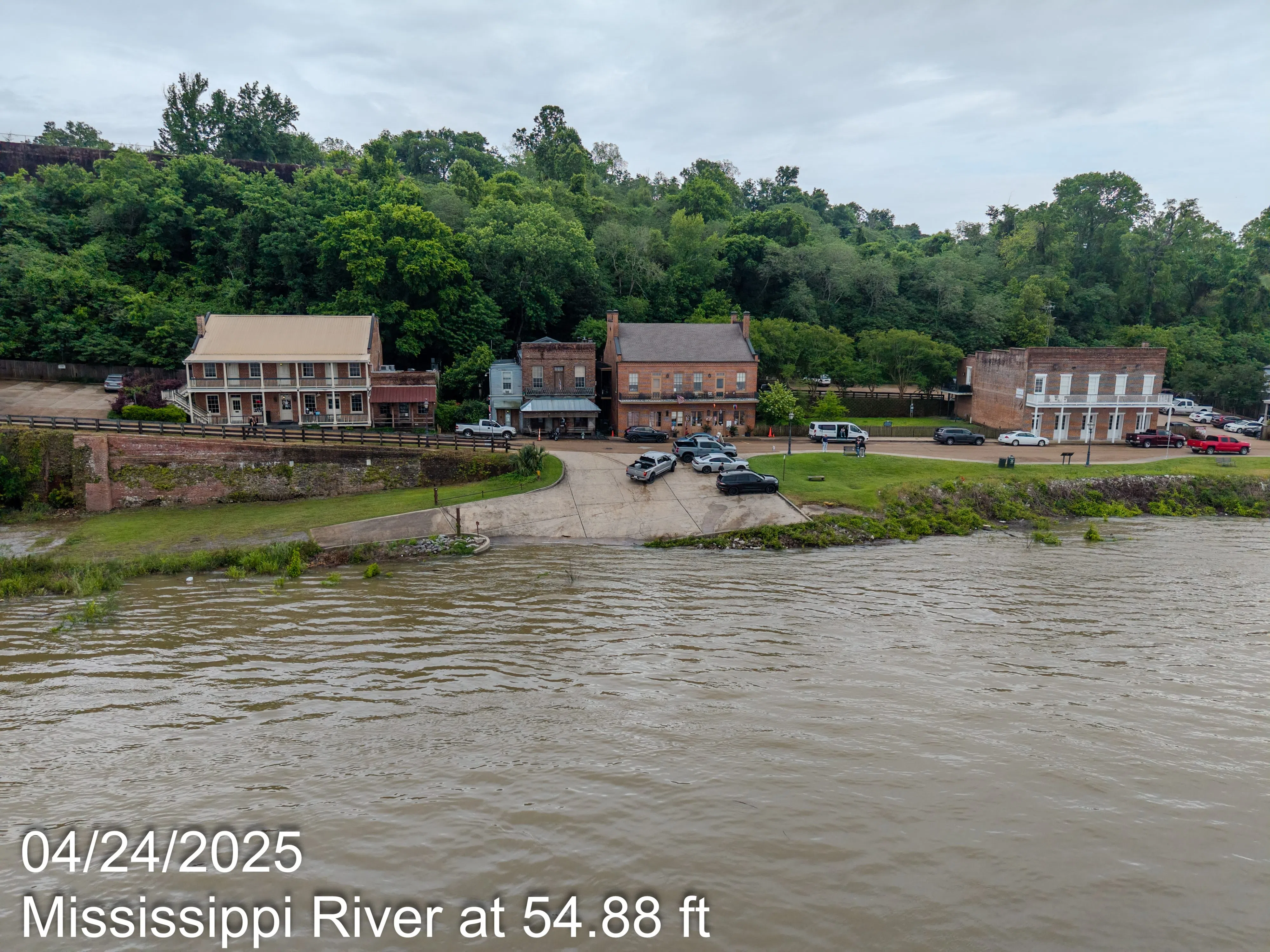 Mississippi River Level at Natchez
