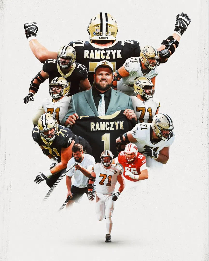 Saints Star Tackle Ryan Ramczyk Announces Retirement, Reflects on Unlikely Journey from Welding to NFL All-Pro