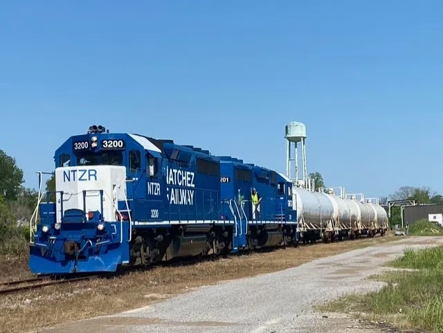 Phibro rCB and Natchez Railway Complete Rail Upgrade to Support Tire Recycling Facility