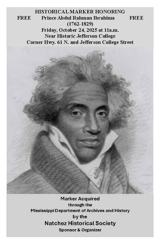 Marker honoring Prince Ibrahima to be dedicated Oct. 24