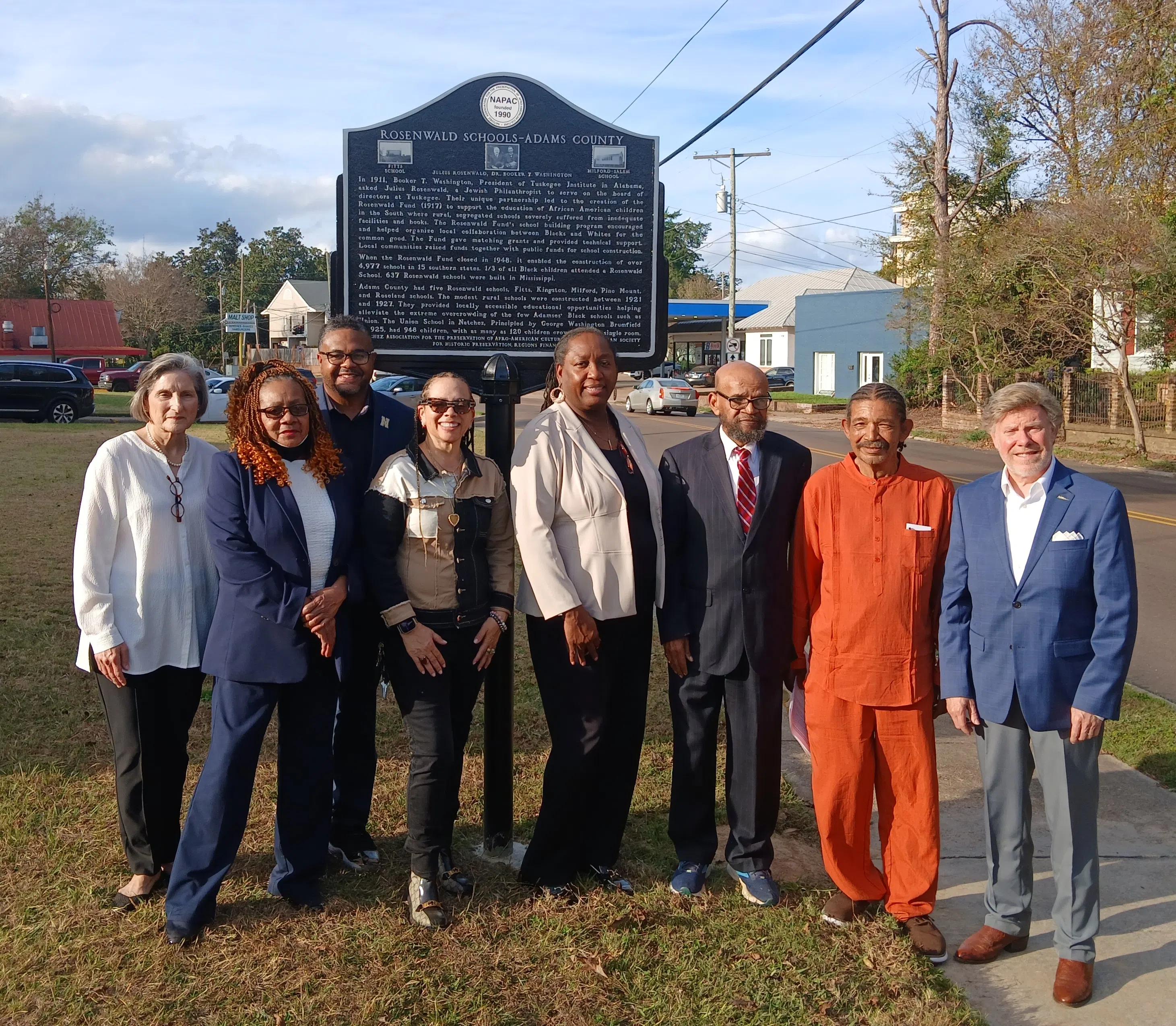 Rosenwald, Washington honored with historical marker