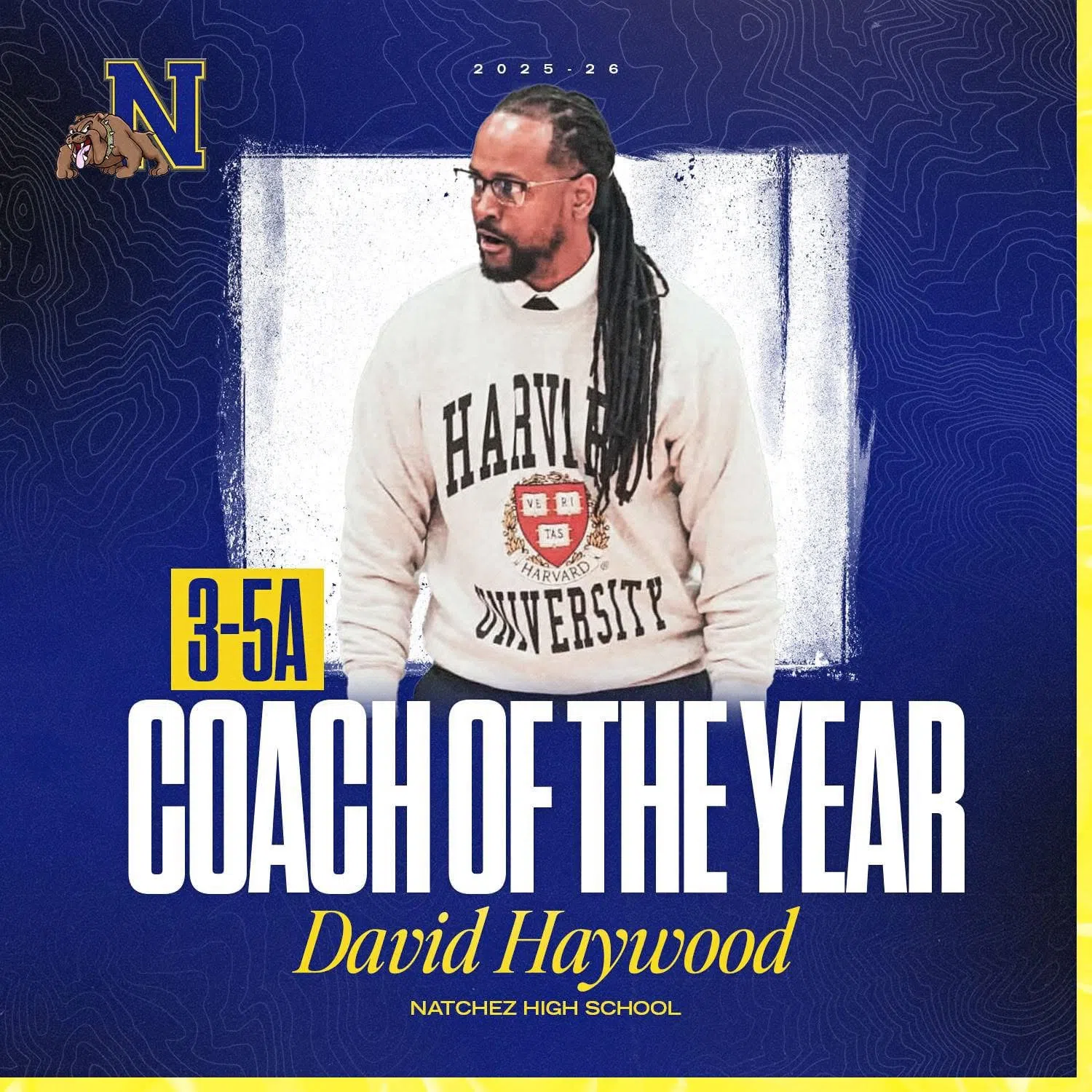 Haywood Named Region 3-5A Coach of the Year After Bulldogs' Championship Turnaround
