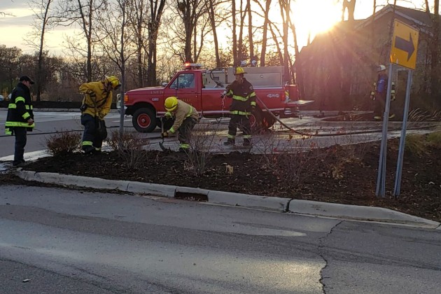 sartell grass fire