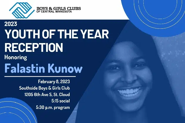 Boys and Girls Clubs of Central Minnesota Name Youth of the Year