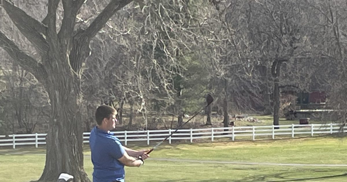 Chase Jahde in Second Place Heading into the Second Round of Class 1A State Golf Tournament - Vimarsana News
