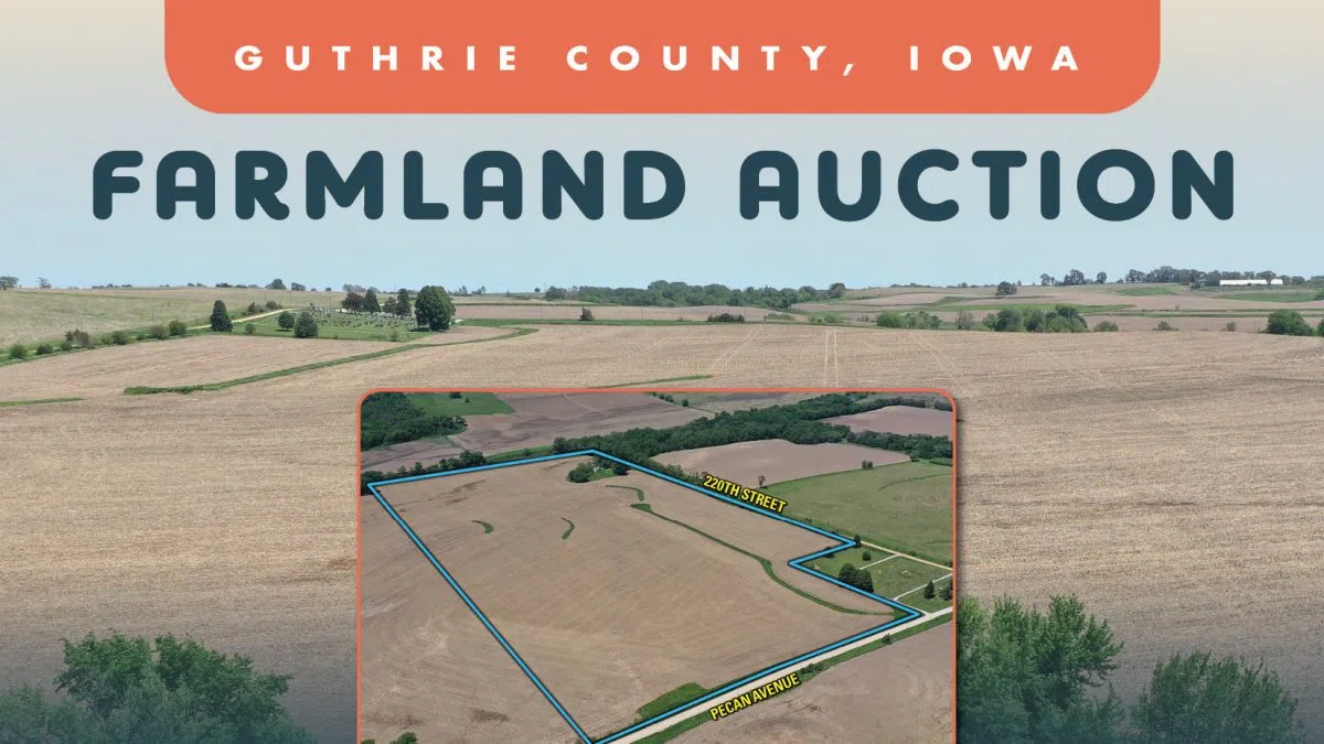 74 Acre Guthrie County Farmland Auction on June 28th | Western Iowa ...