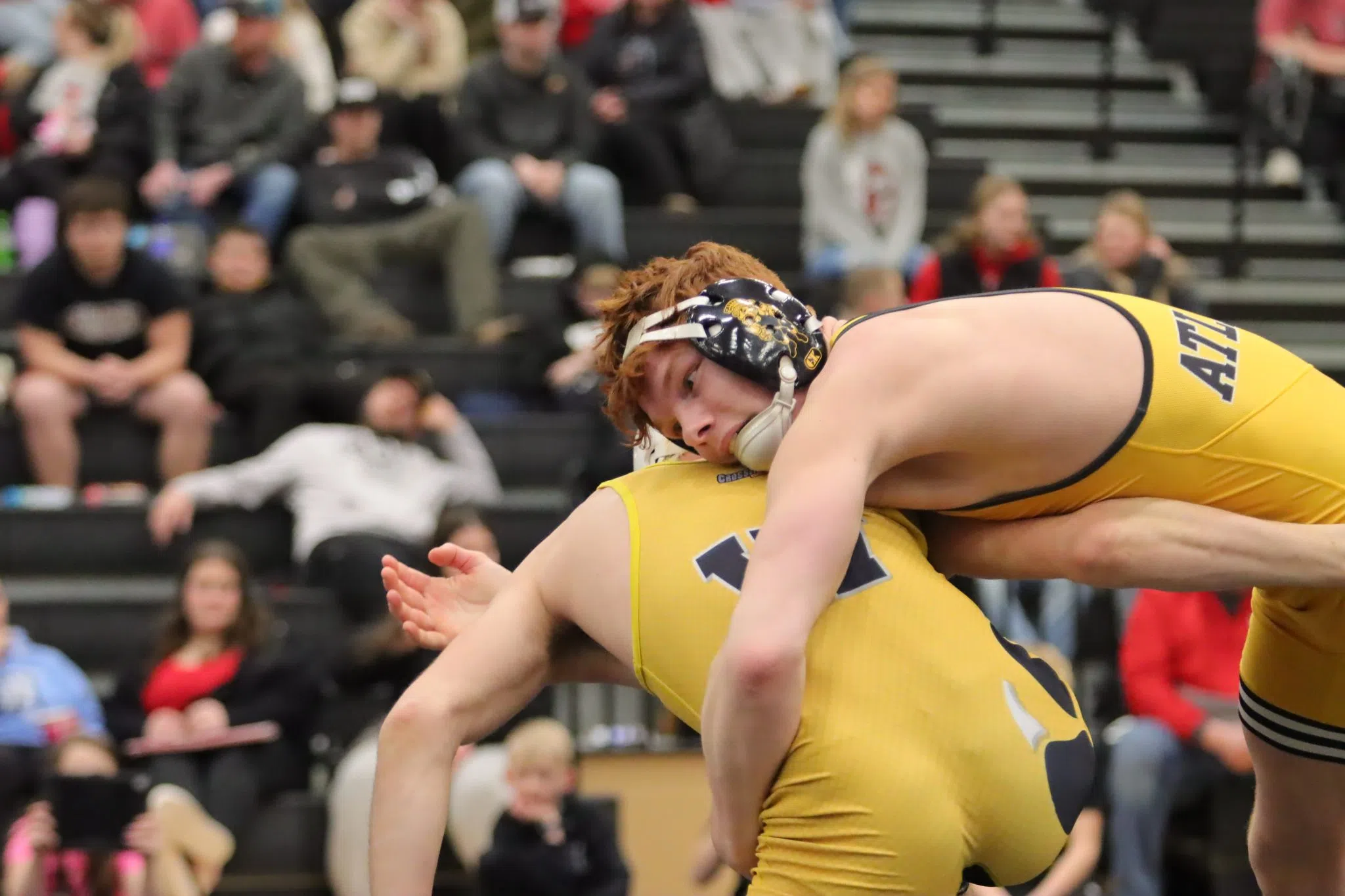 District Wrestling Results Trojans Send a Half Dozen to State