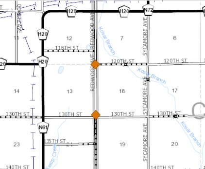 Redwood Avenue Closure in Adams County