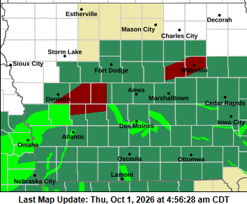 NWS Issues Flood Warning for the East Nishnabotna River and Parts of Harrison and Shelby Counties