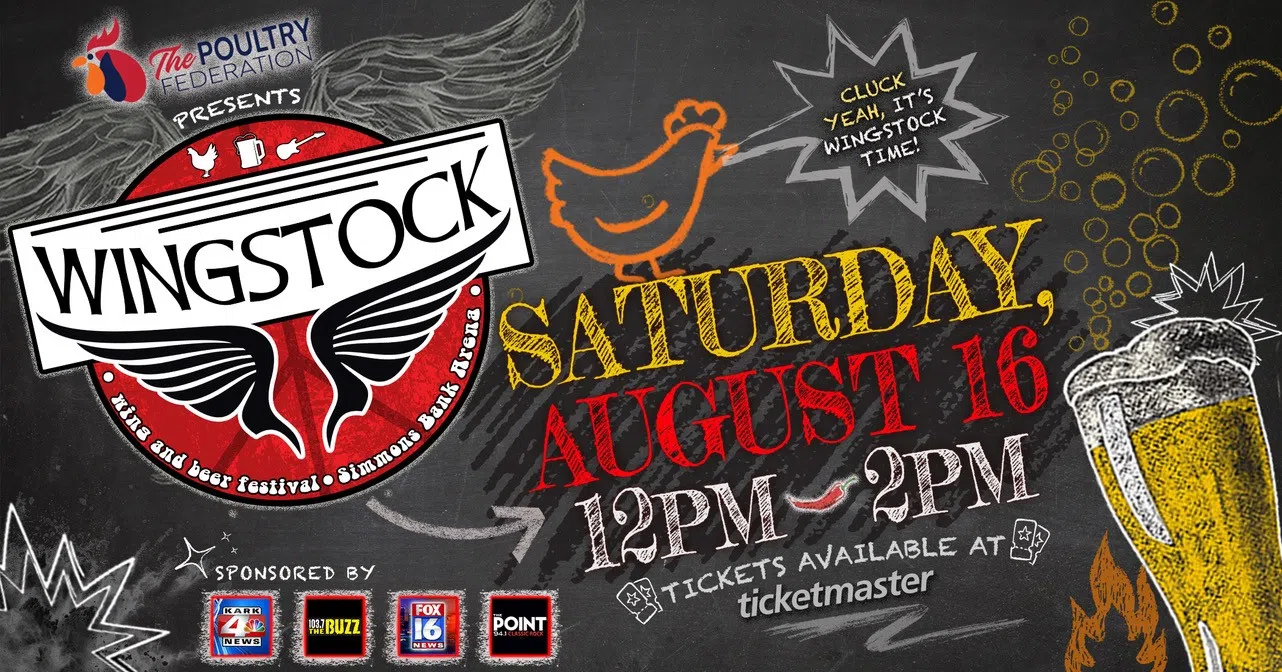 Feature: https://simmonsbankarena.com/concerts-shows/wingstock-2025-presented-by-the-poultry-federation/
