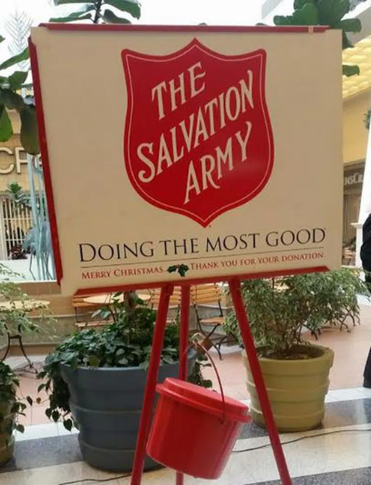 The Salvation Army Kicks Off Their Annual Christmas Kettle Campaign