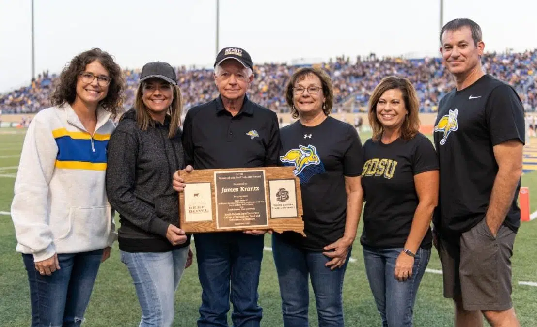 James Krantz named 2023 SDSU Friend of the Beef Industry at Beef Bowl