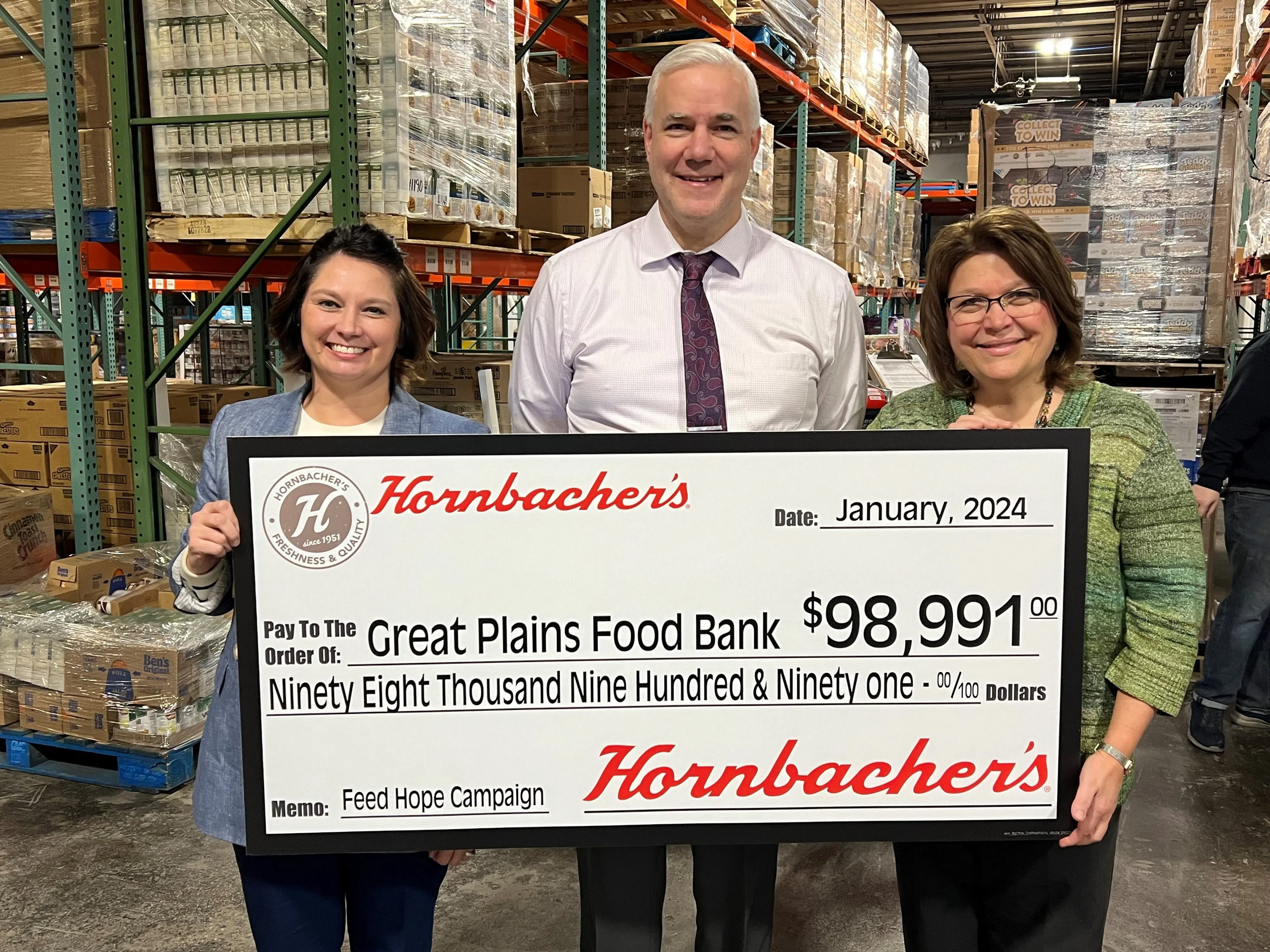 Hornbacher S Customers Contribute 98 000 To Great Plains Food Bank   Feed Hope Campaign 2023 Scaled 