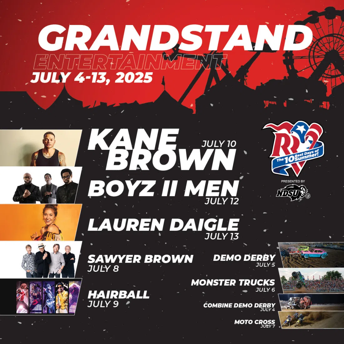 Red River Valley Fair announces 2025 fair lineup The Mighty 790 KFGO