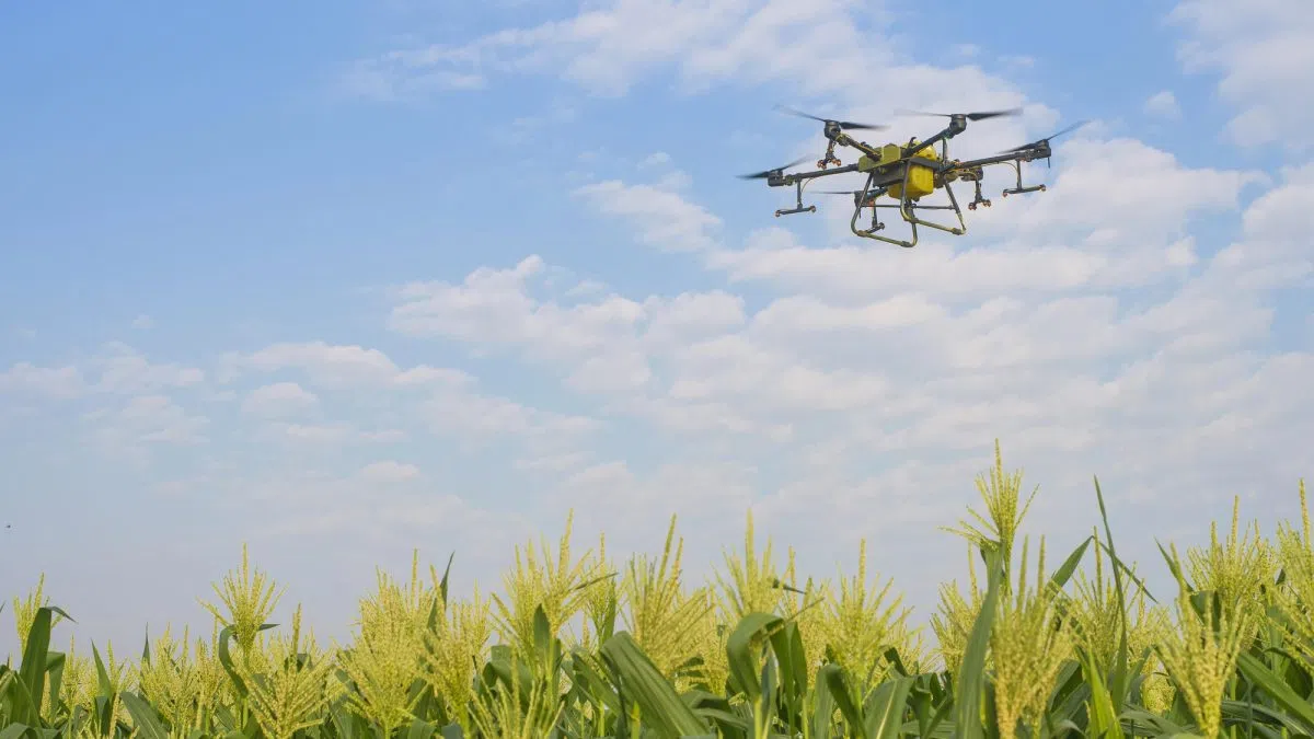Dutch company launches largest GPS network for drones in agriculture