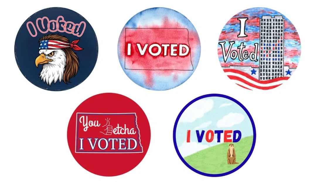 Voting opens for North Dakota ‘I Voted’ sticker contest