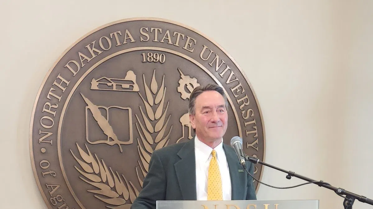 Rick Berg hopes to set the stage for incoming NDSU President