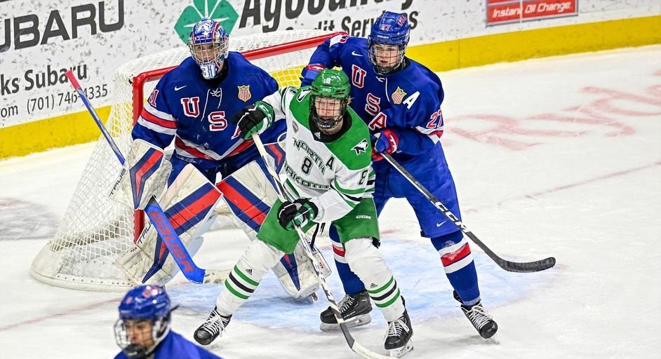 No. 4 North Dakota closes out 2023 with 4-3 overtime loss to USNTDP - Vimarsana News