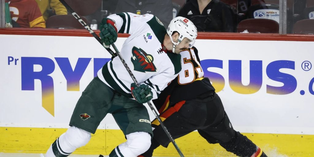 Matt Boldy's 3-point game powers Wild to a 5-2 win over the Flames | The Mighty 790 KFGO - Vimarsana News
