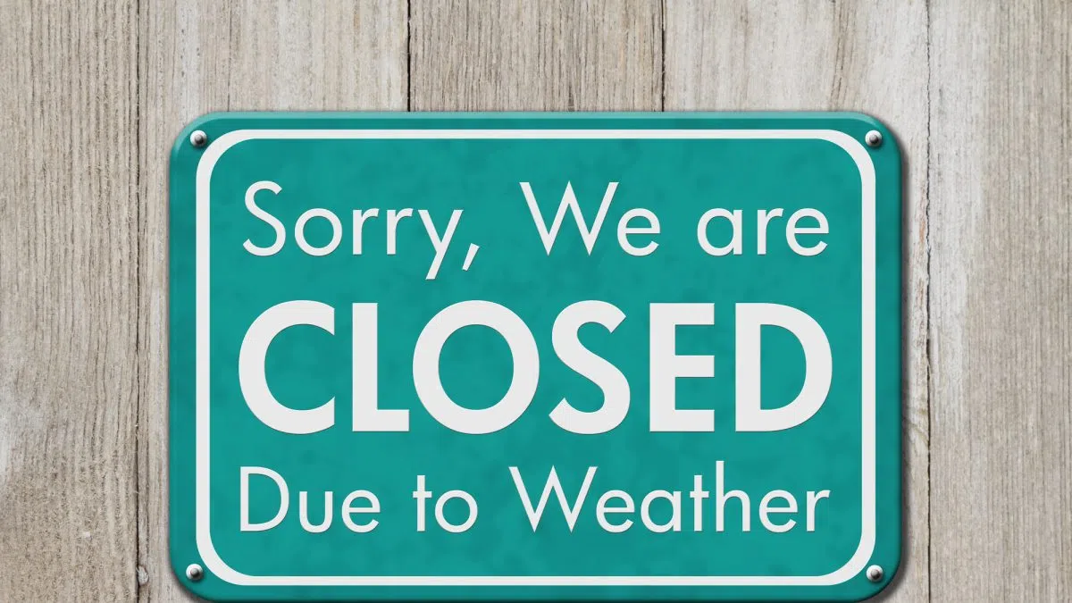 Business Closing For Monday January 26