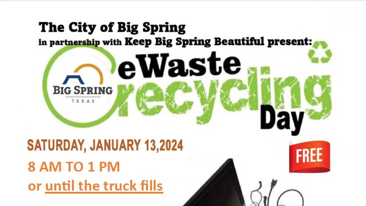 E-Waste Recycling Event in Jan. ’24 | Kbest Media