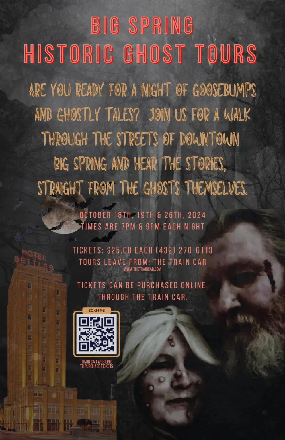 Historic Ghost Tours return to Big Spring Kbest Media