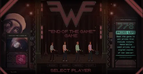 Weezer - "End of the Game" Game