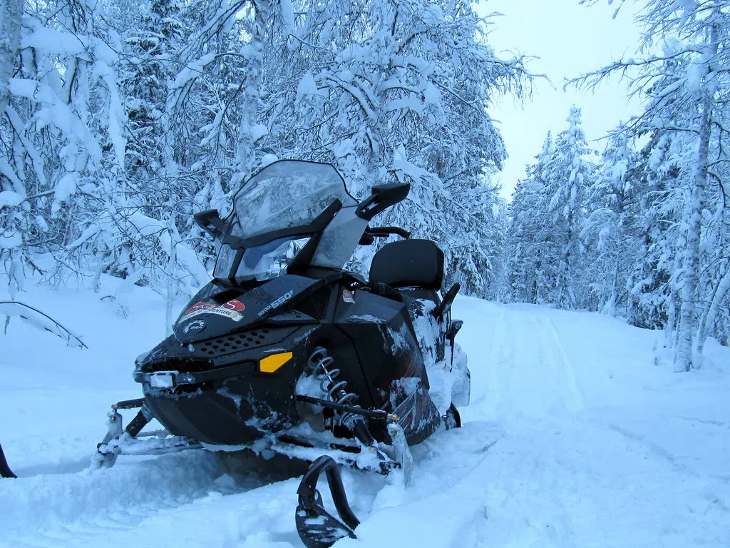 Snowmobile safety in a mild winter