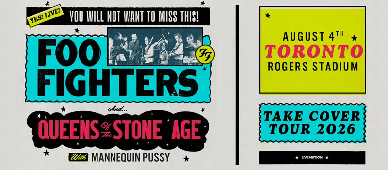Foo Fighters – Take Cover Tour