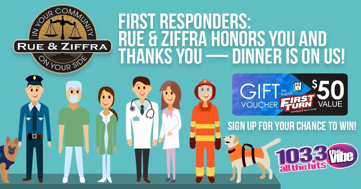 Rue & Ziffra: Standing Side by Side with First Responders & Local Businesses
