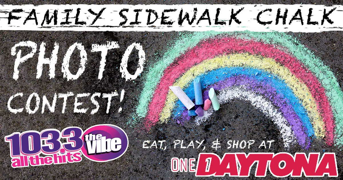 103.3 The Vibe's Sidewalk Chalk Photo Contest