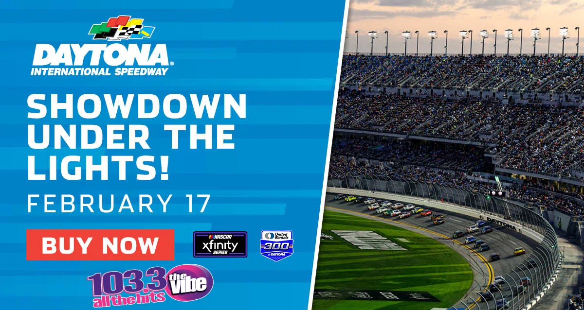 103.3 WVYB Wants To Send You To 2024 Speedweeks Presented By AdventHealth
