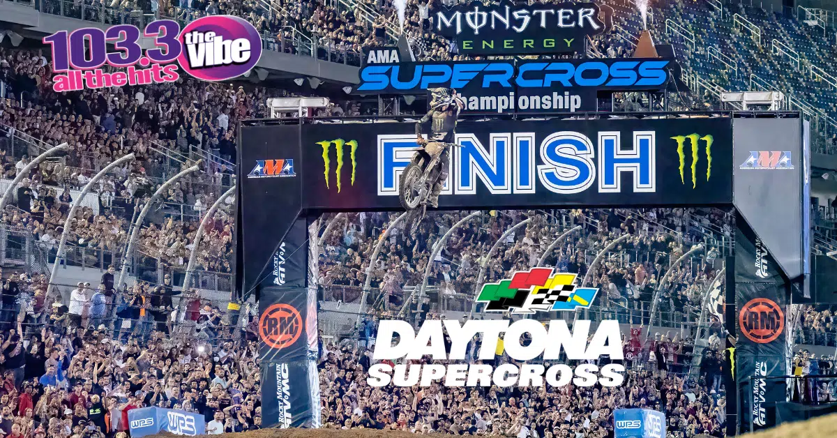 103.3 THE VIBE Wants TO Send You TO The MONSTER ENERGY AMA SUPERCROSS | Listen To Win!