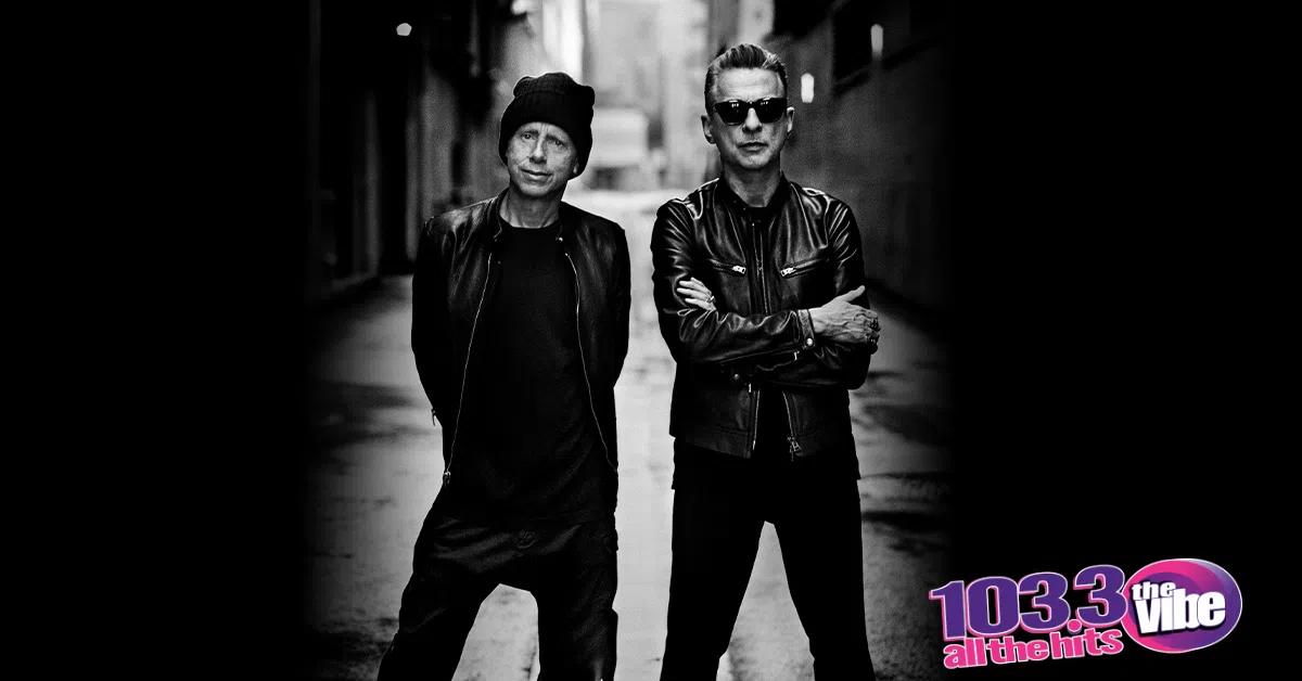 103.3 THE VIBE Wants To Send You To See Depeche Mode | Listen To THE MORNING VIBE For Your Chance To Win!