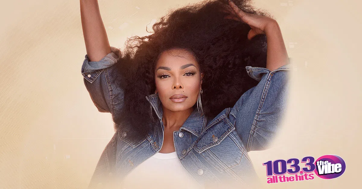 103.3 THE VIBE Wants To Send You To See JANET JACKSON | Listen During The MORNING VIBE For Your Chance To Win!